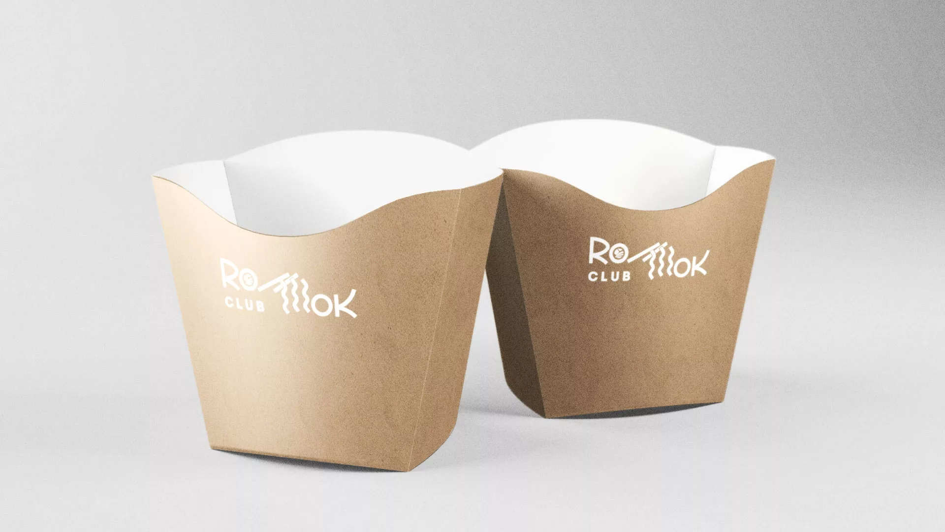Создание логотипа суши-бара «Roll Wok Club» в Омутнинске
