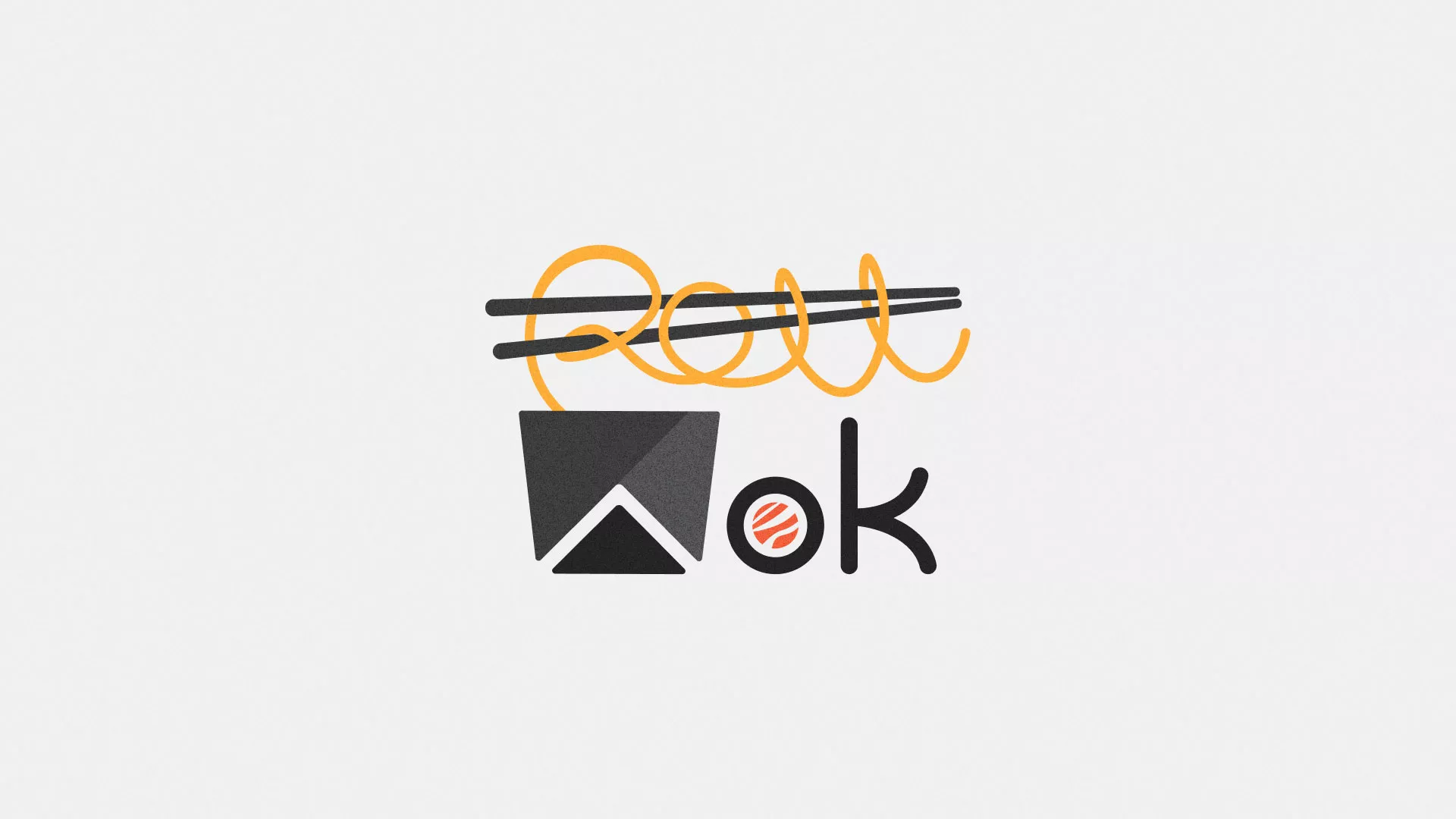 Разработка логотипа в Омутнинске для суши-бара «Roll Wok Club» Разработка логотипа в Омутнинске для суши-бара «Roll Wok Club»