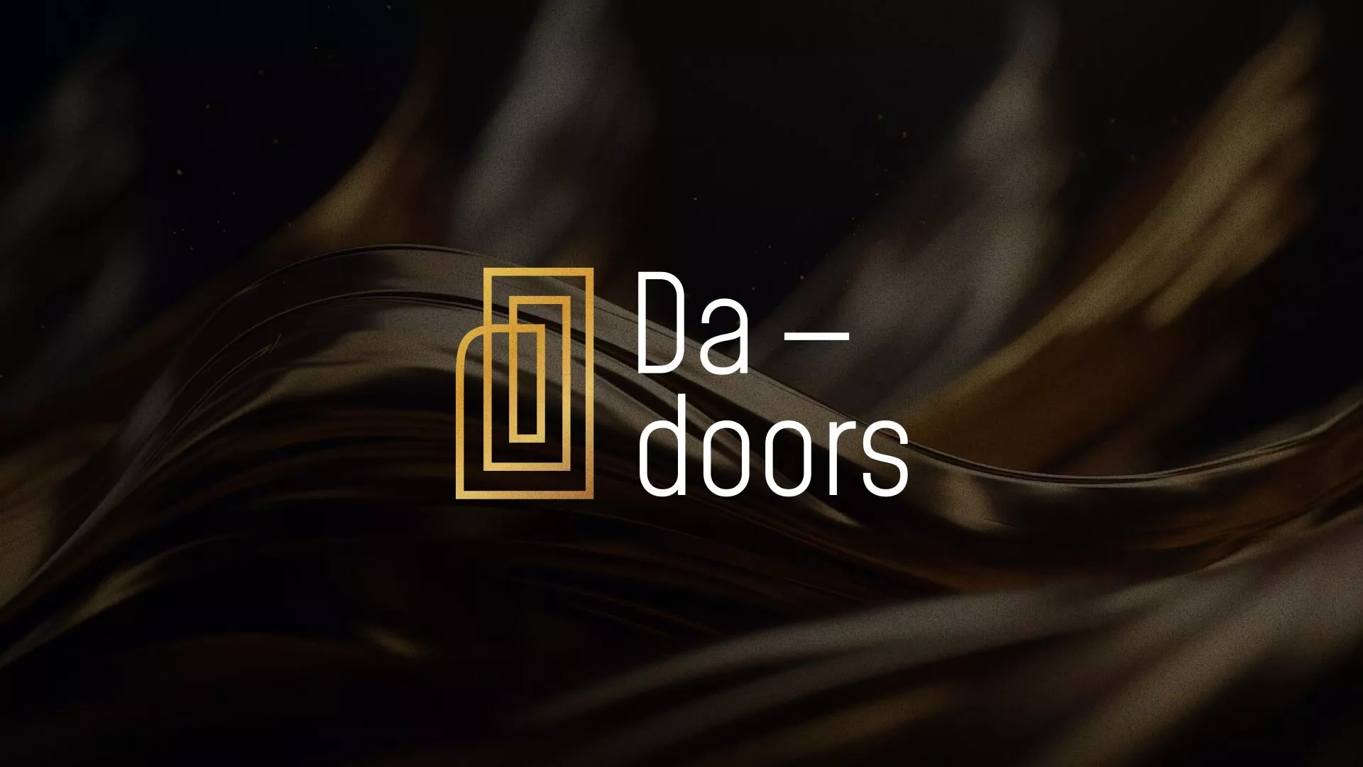 Разработка логотипа для компании «DA-DOORS» в Омутнинске